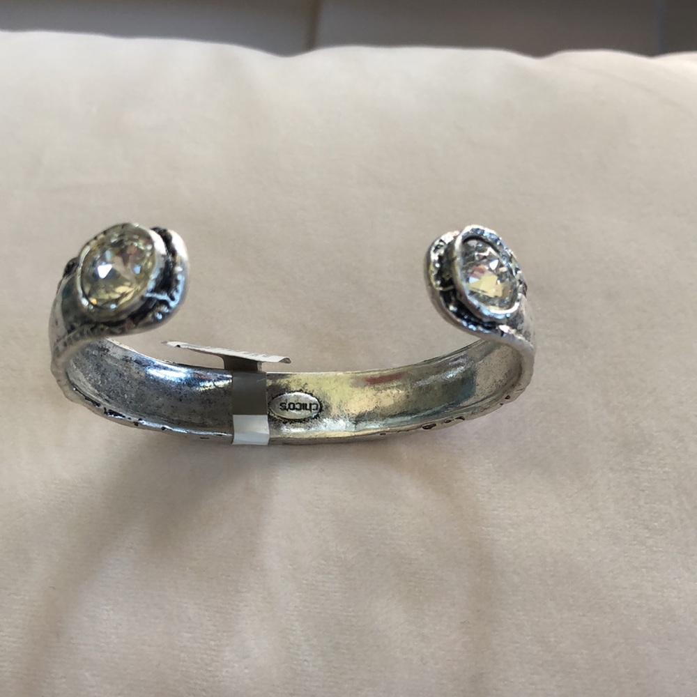 CHICOS ANTIQUE SILVER CUFF BRACELET